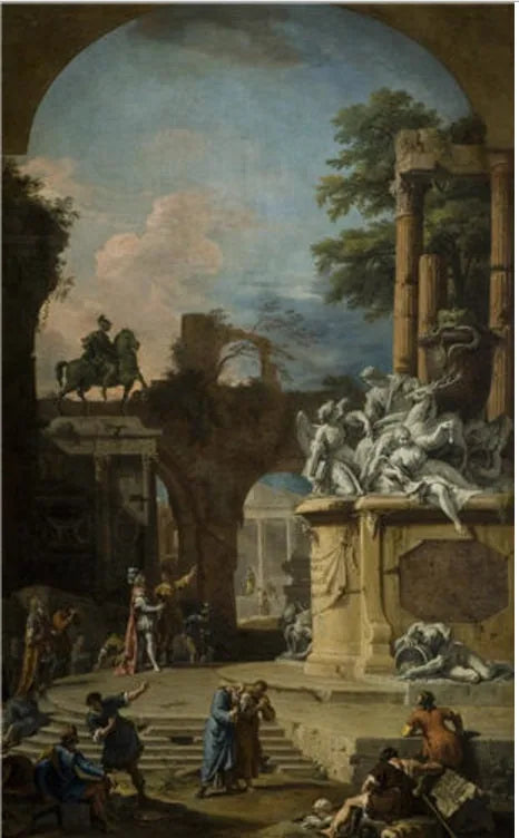 Død af hertugen af Devonshire - Sebastiano Ricci