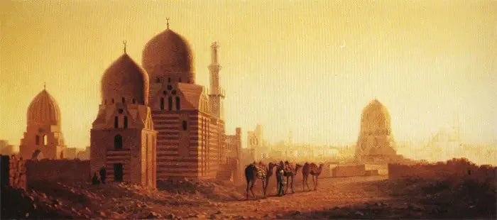 Mamelukkernes Grave - Sanford Robinson Gifford