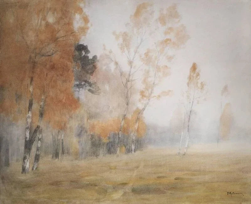 Brouillard d'automne - Isaac Levitan