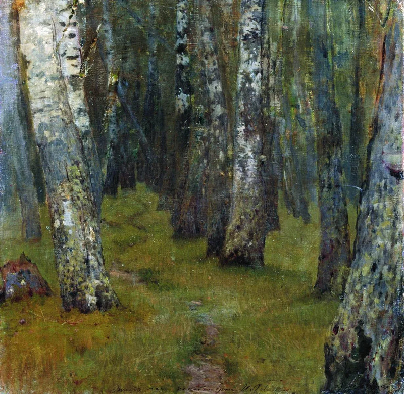 Bouleaux à la lisière - Isaac Levitan