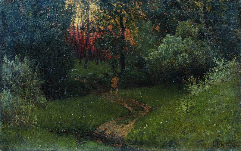 Route dans la forêt - Isaac Levitan
