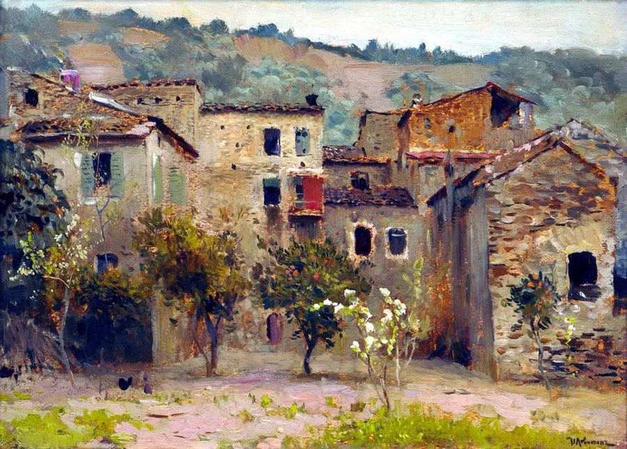 Près de Bordighera - Isaac Levitan