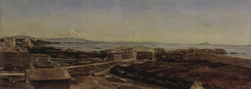 Torre del Greco nær Pompeji og Napoli - Alexandre Ivanov