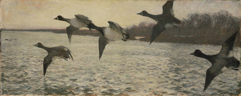 Tidligt om morgenen - Frank Weston Benson