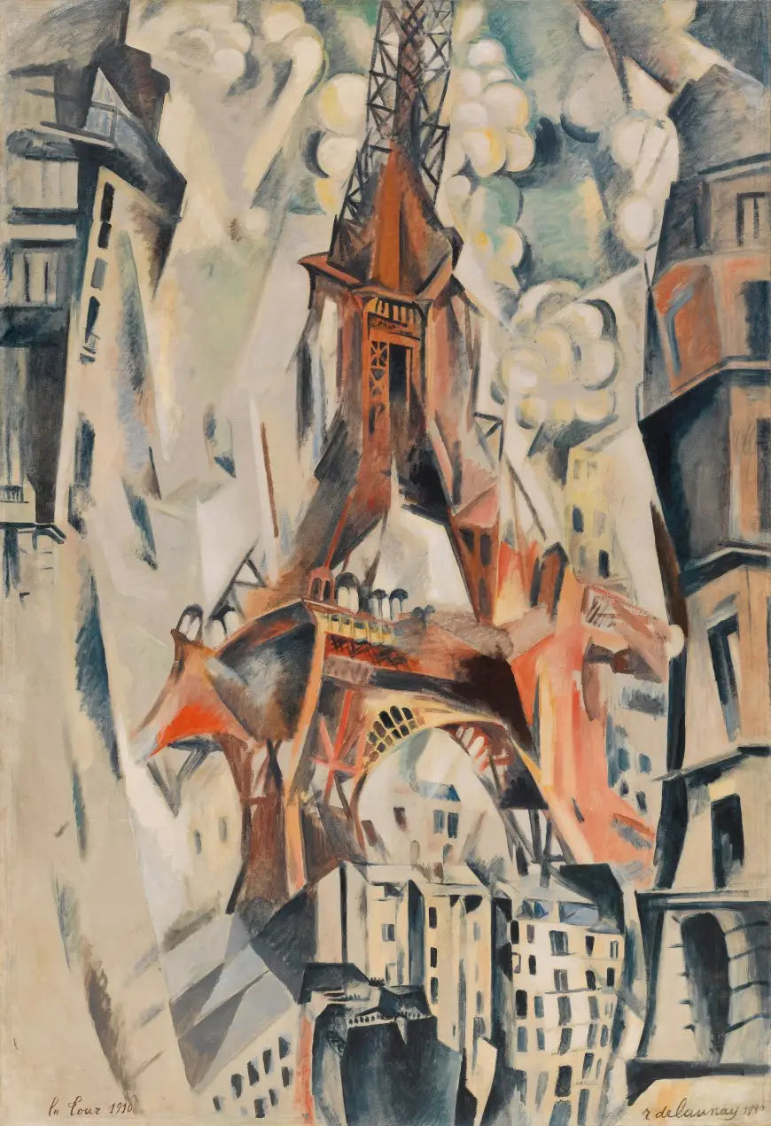 Tour Eiffel - Robert Delaunay image 1 reproduction réalisée par Alpha Reproduction
