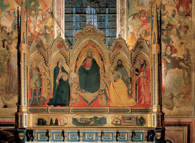 Traditio Legis og Trinity - Andrea Orcagna