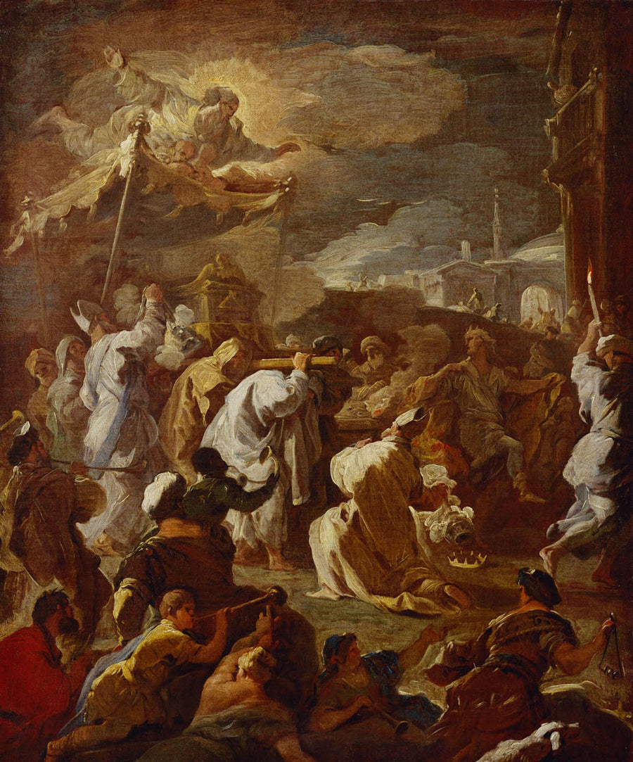 Overførsel af Arkens overensstemmelse af David - Luca Giordano