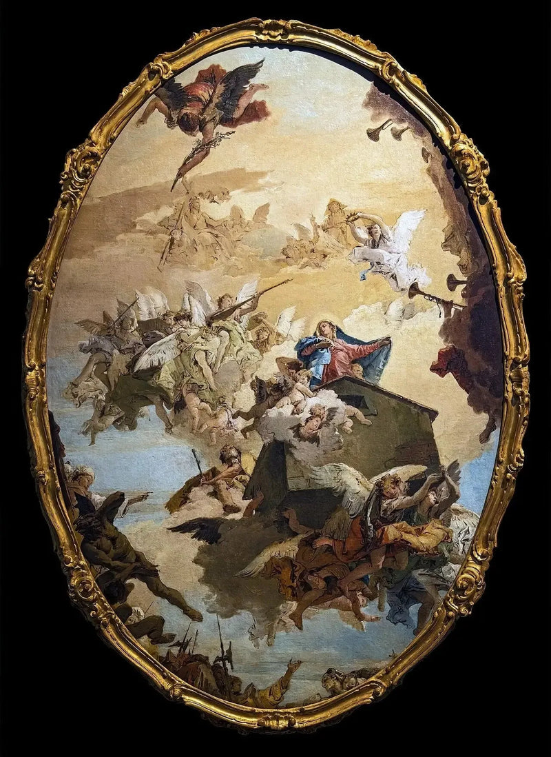 Transport af Lorette-huset - Giovanni Battista Tiepolo