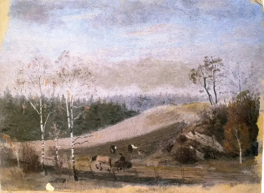Efterårsarbejde i marken - Edvard Munch