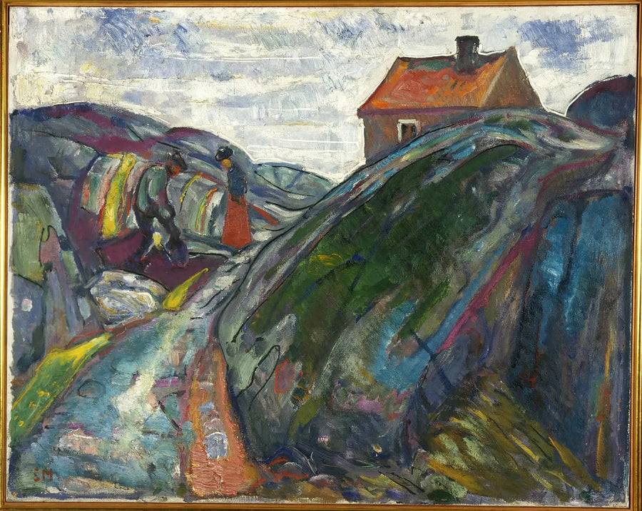 Forårssarbejde i Skerries - Edvard Munch