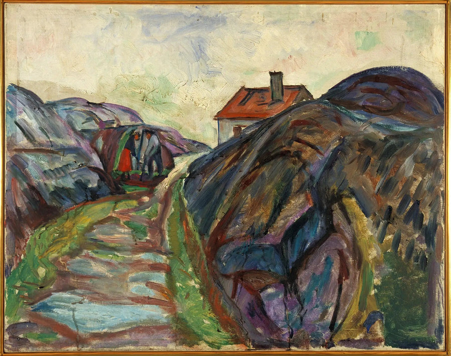 Forårssarbejde i Skerries - Edvard Munch