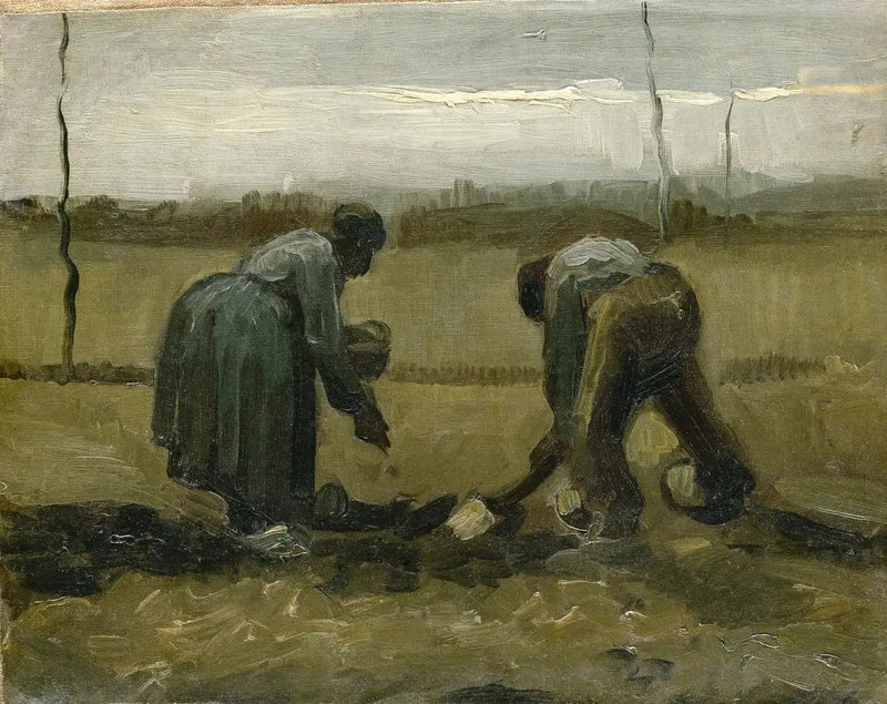Markarbejde - Vincent van Gogh