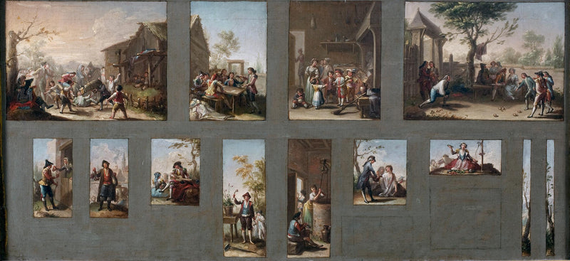 Treize skitser til Tapestry Cartoons - Francisco Bayeu