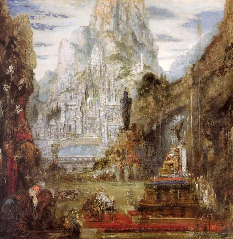 Sejr for Alexander den Store - Gustave Moreau