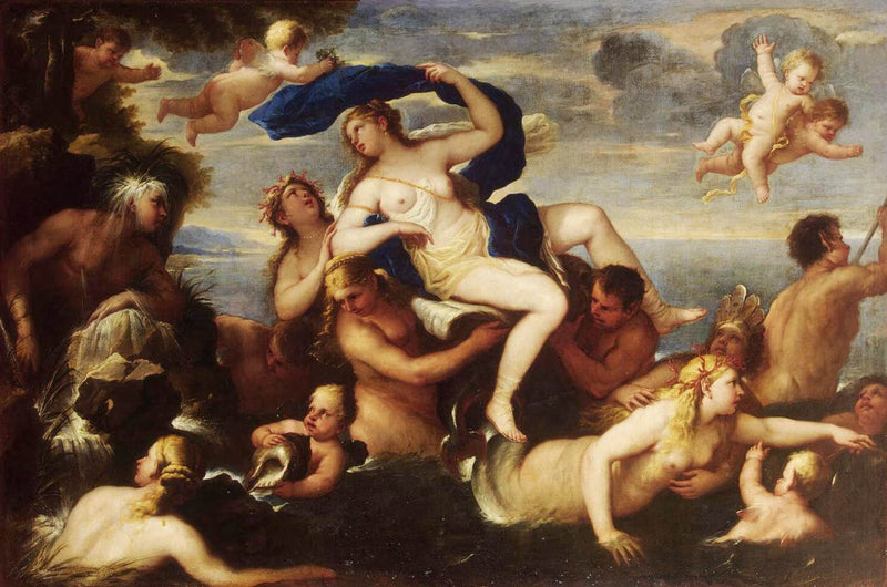 Triumf af Galatée - Luca Giordano