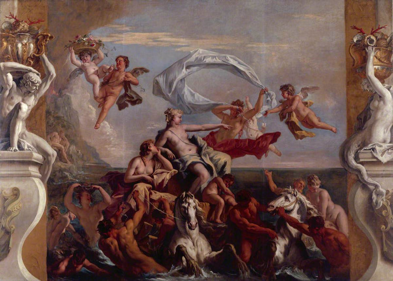 Triumf af Galatée - Sebastiano Ricci