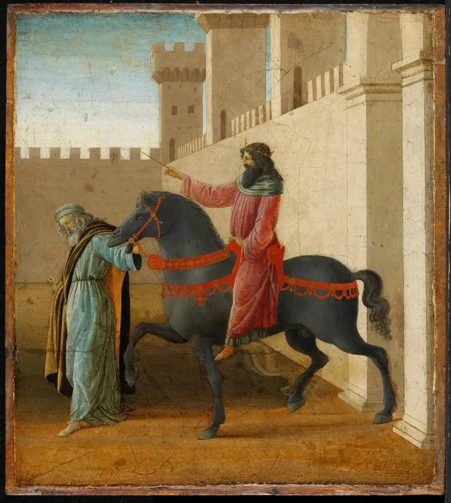 Mardochées sejr - Sandro Botticelli