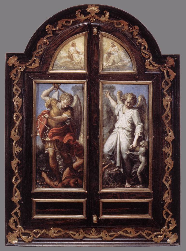 Triptyque - Annibale Carracci image 1 copie peinte à la main à l’huile