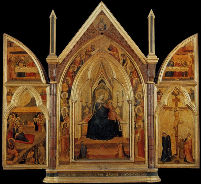 Triptyk Bigallo - Bernardo Daddi