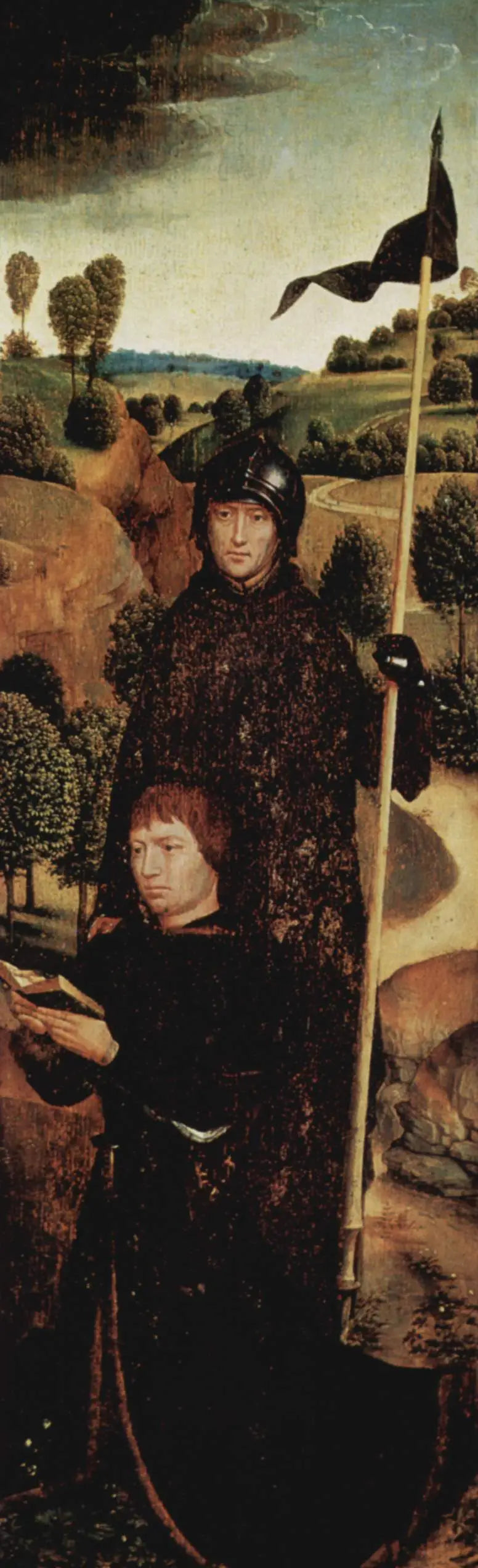 Triptyk af Jan Crabbe. Højre vinge - Hans Memling