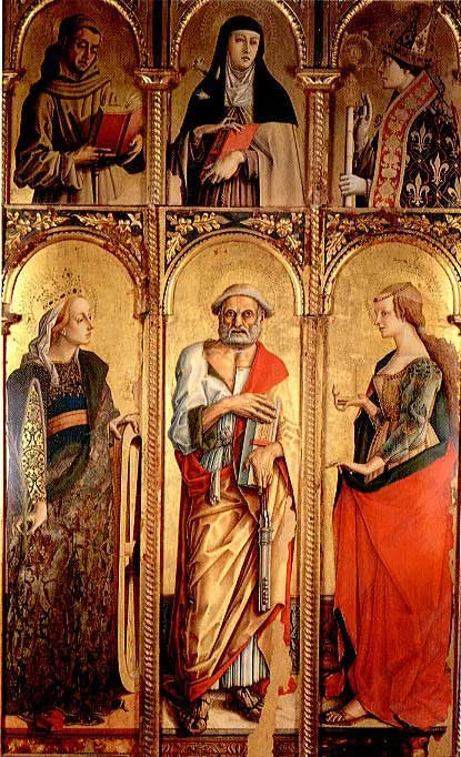 Montefiore-triptyk - Carlo Crivelli