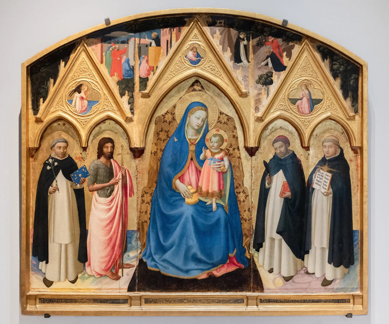 Triptyk af Sankt Peter Martyr - Fra Angelico