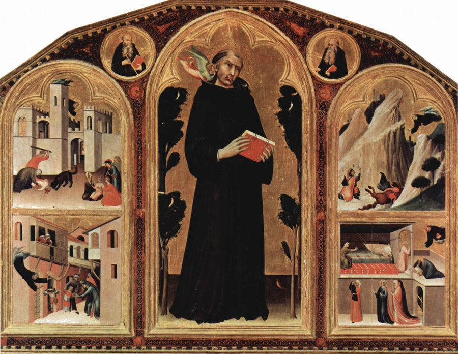 Sant'Agostino Triptyk - Simone Martini