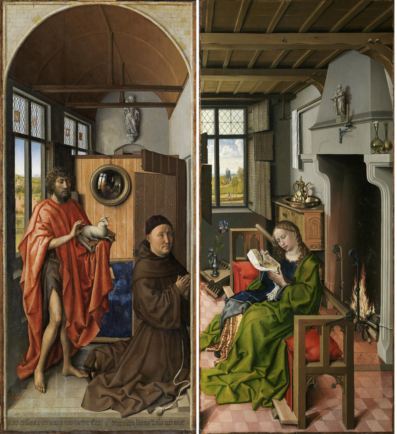 Triptyk af Werl - Robert Campin