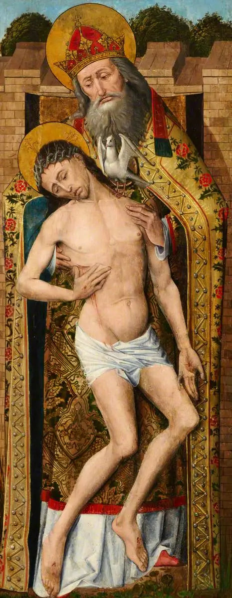 Weston-triptik (Christ) (triptyk, højre vinge, ydre) - Rogier van der Weyden