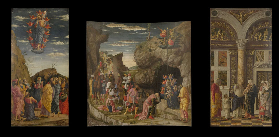 Triptyk af Uffizi - Andrea Mantegna