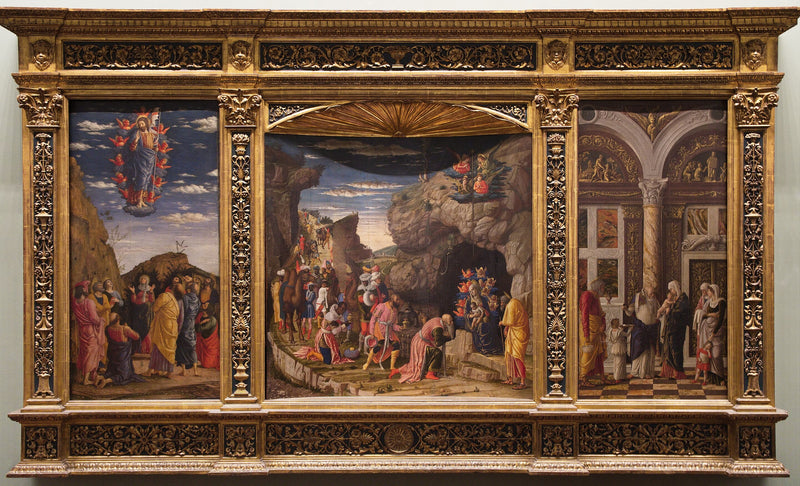 Triptyk af Uffizi - Andrea Mantegna