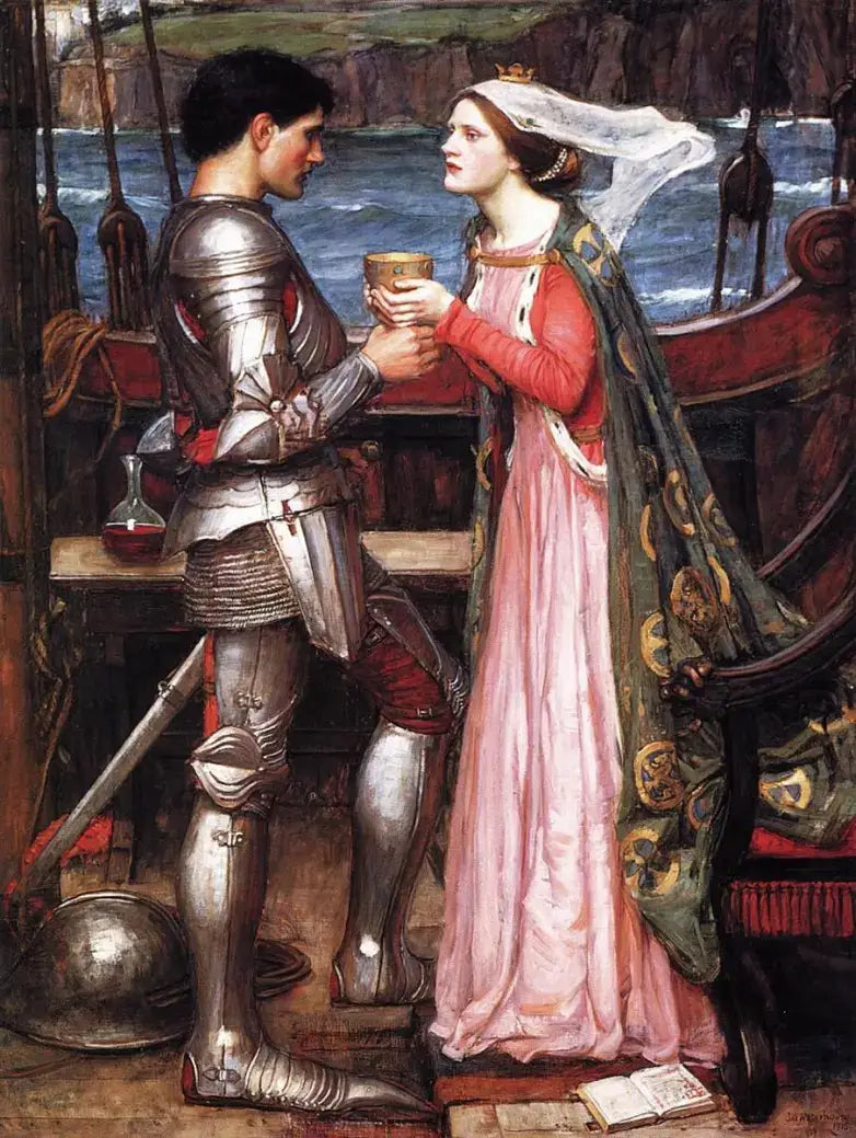 Tristram og Isolde 2 - John William Waterhouse