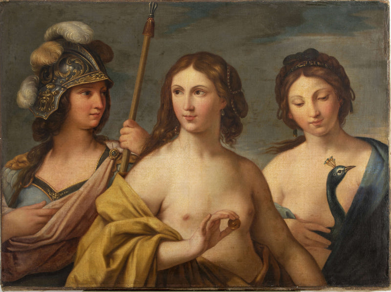 Tre gudinder (Minerva, Venus og Juno). - Simon Vouet