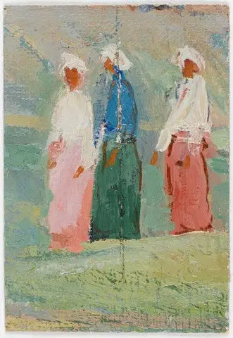 Tre kvindefigurer - Kazimir Malevich