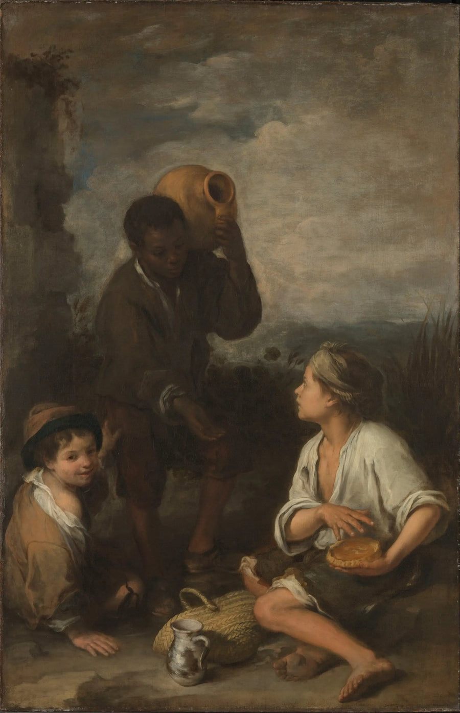 Tre drenge - Bartolomé Esteban Murillo