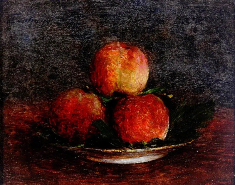 Tre ferskner - Henri Fantin-Latour