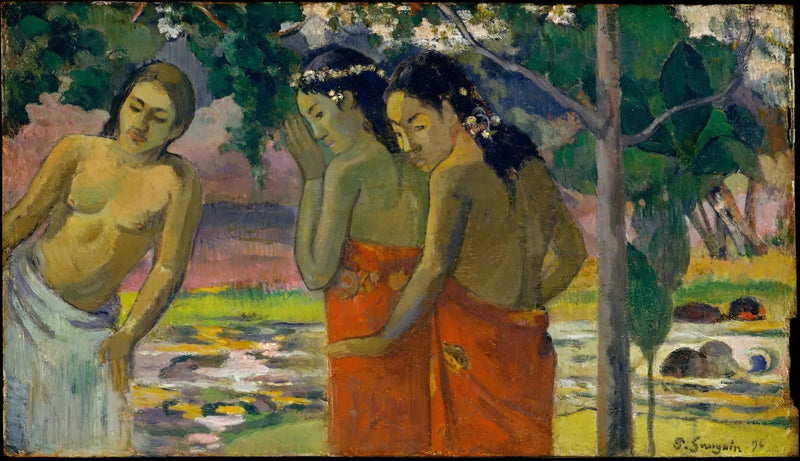 Tre Tahitianske - Paul Gauguin