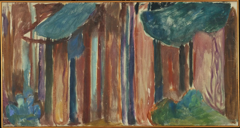 Træstubbe - Edvard Munch