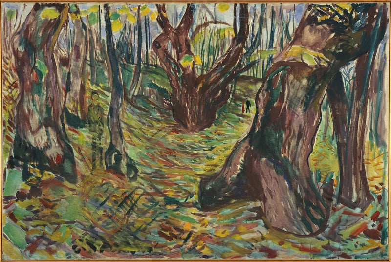 Rugetræer - Edvard Munch