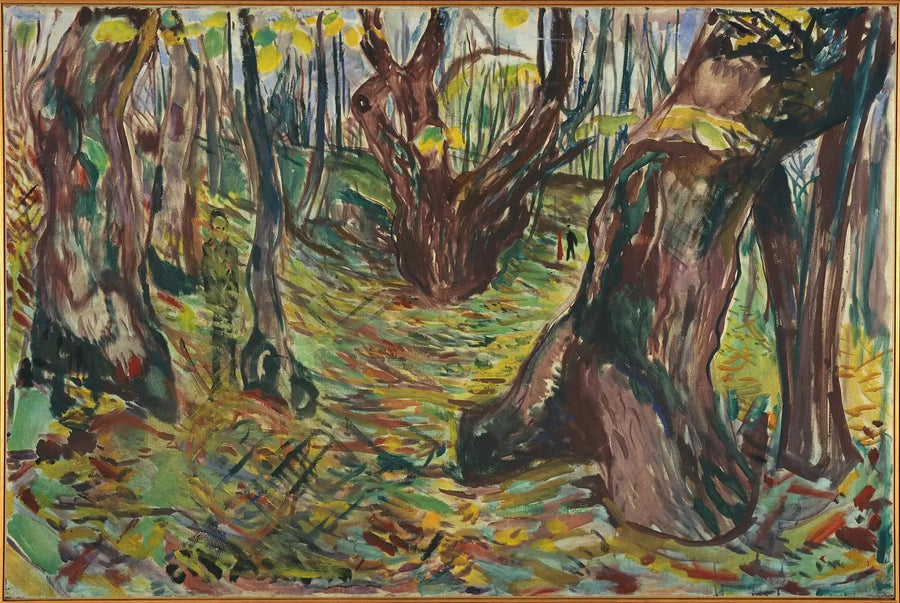 Rugetræer - Edvard Munch