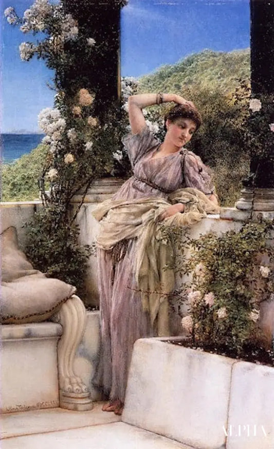 Tu es la rose de toutes les roses - Lawrence Alma-Tadema Reproductions de tableaux à la peinture à l’huile