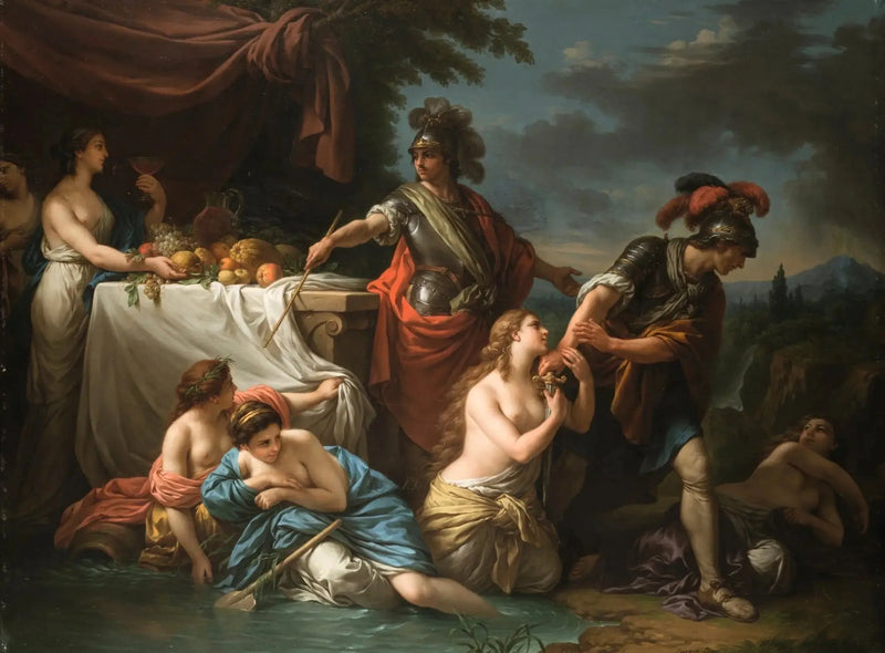 Ubalde og den danske ridder - Louis Jean François Lagrenée