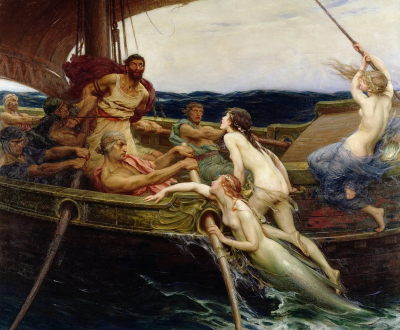 Ulysses og sirenerne - Herbert Draper