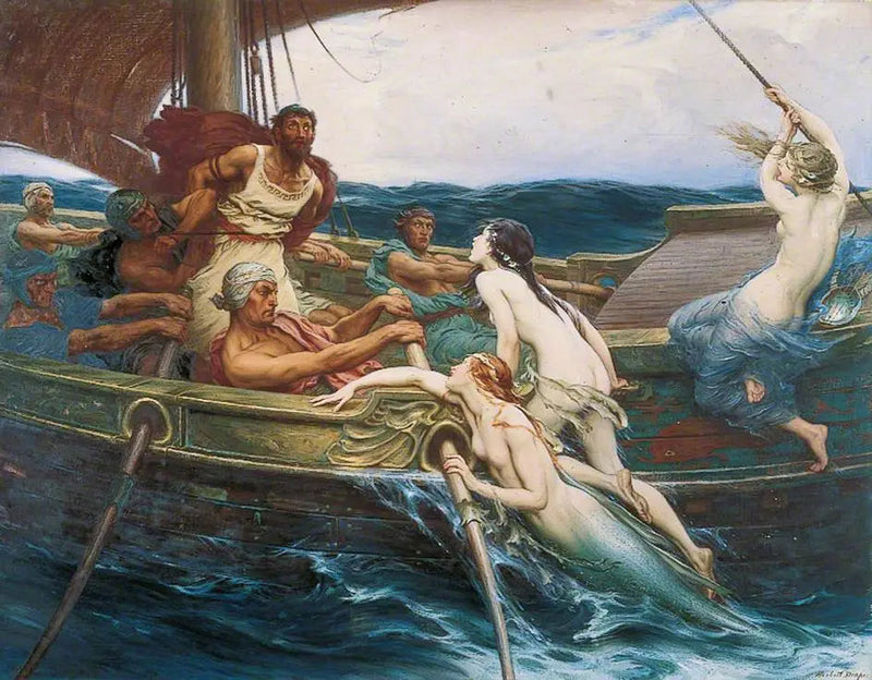 Ulysses og sirenerne - Herbert Draper