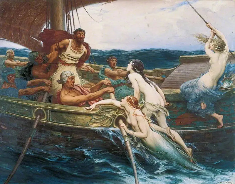 Ulysses og sirenerne - Herbert Draper