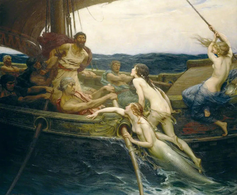 Ulysses og sirenerne - Herbert Draper