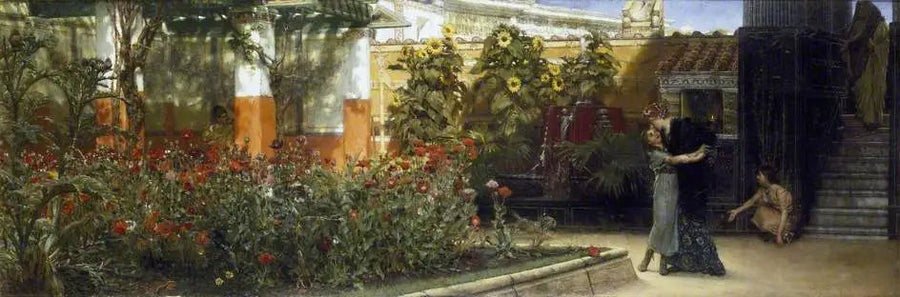 En varm velkomst - Lawrence Alma-Tadema