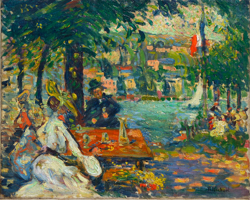 En eftermiddag på Kirsebærøen - Robert Antoine Pinchon
