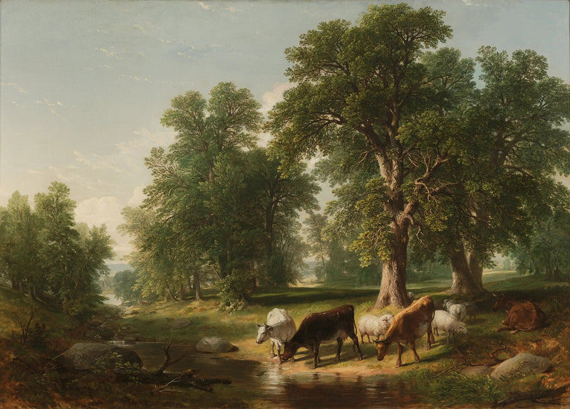 En sommer eftermiddag - Asher Brown Durand