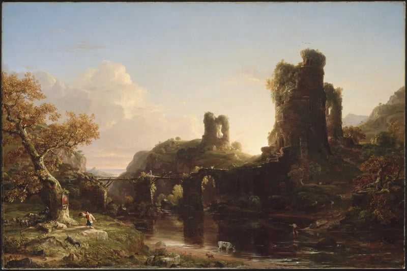 En italiensk efterår - Thomas Cole